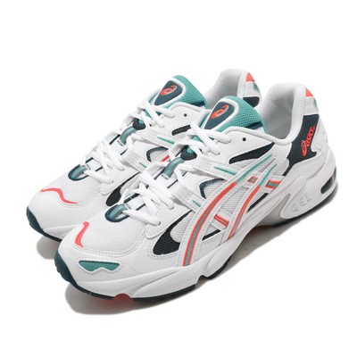 Asics Gel-Kayano 5 OG White Turq Coral Running SportStyle Shoes 1021A280-102  | eBay