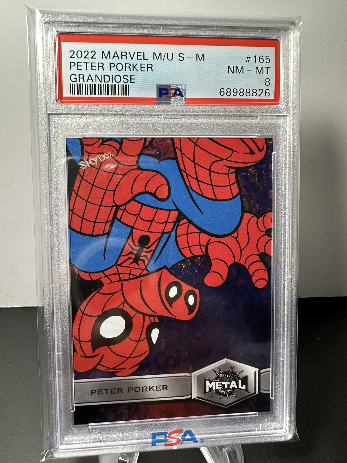 2022 Marvel Metal Universe Spider-Man High Series Grandiose Peter Porker #165