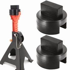 Jack Stand Adapters For Mercedes Porsche Suv Universal 2-3 Ton - 2pcs Rubber Pad Jack Stand Adapters For Mercedes Porsche Suv Universal 2-3 Ton - 2pcs Rubber Pad