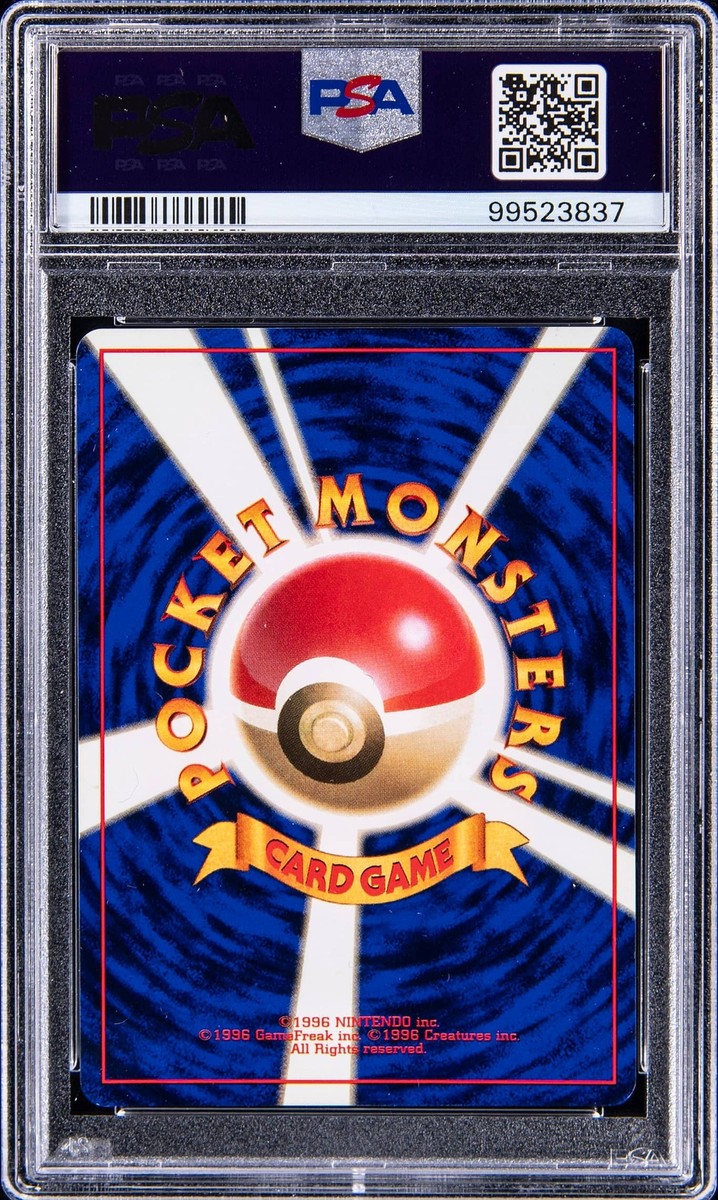 Pokemon Takumi Akabane Signed Sketched NO RARITY SYMBOL Zapdos PSA