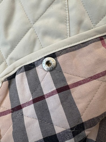 Vintage Burberry London quilted jacket nova check s. L - Picture 11 of 19