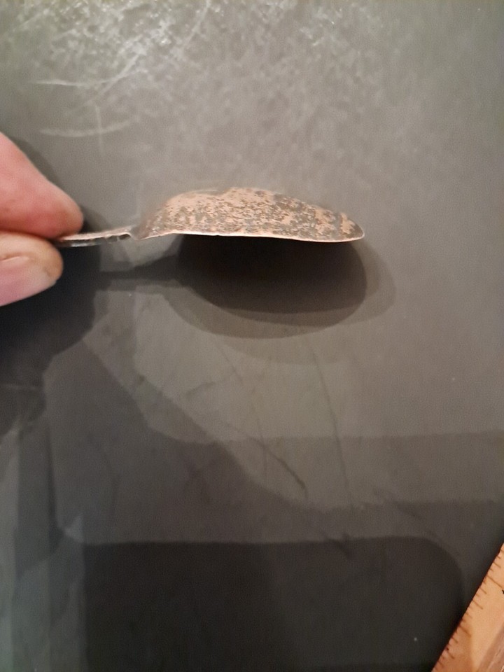 Grand Forks North Dakota Souvenir Spoon Sterling Silver Floral