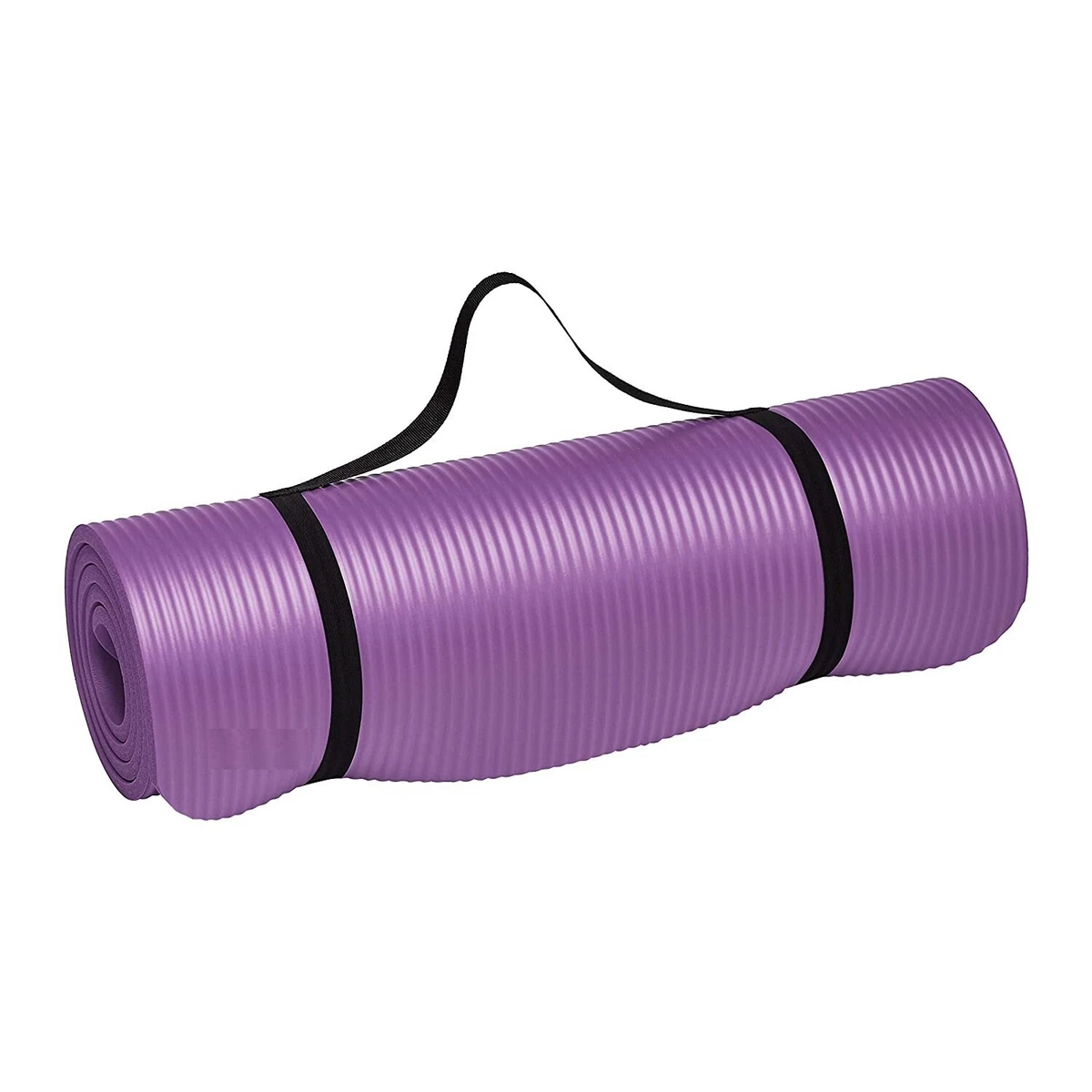 Yoga Exercise Mat Extra Thick with Carrying Strap For Home Gym