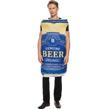 Beer Can Bodysuit Fancy Dress Party Cosplay Outfit Funny Costume Halloween