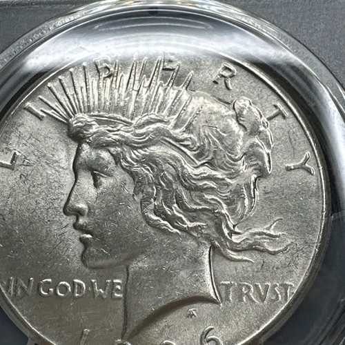 1926 P $1 Peace 90% Silver Dollar PCGS MS 62 | Uncirculated UNC BU BETTER DATE - Picture 4 of 15