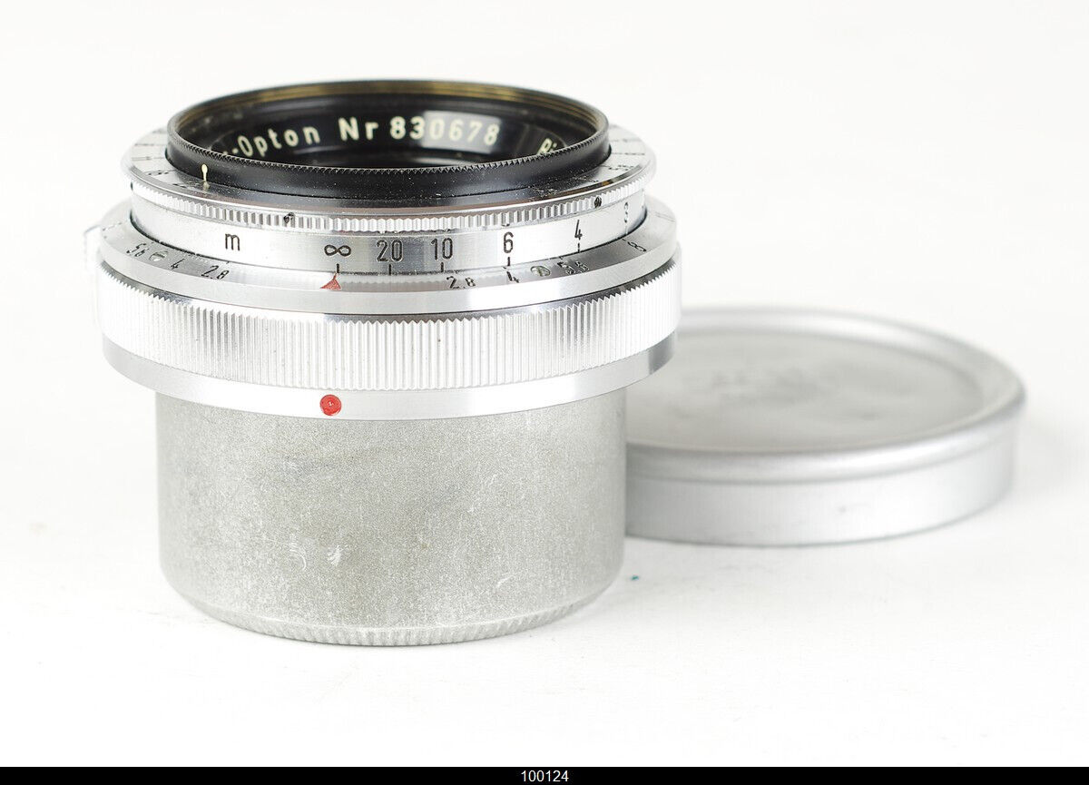 Zeiss Opton Biogon 2,8/35mm Red T for Camera RF Contax IIa Zeiss Opton Biogon 2,8/35mm Red T for Camera RF Contax IIa