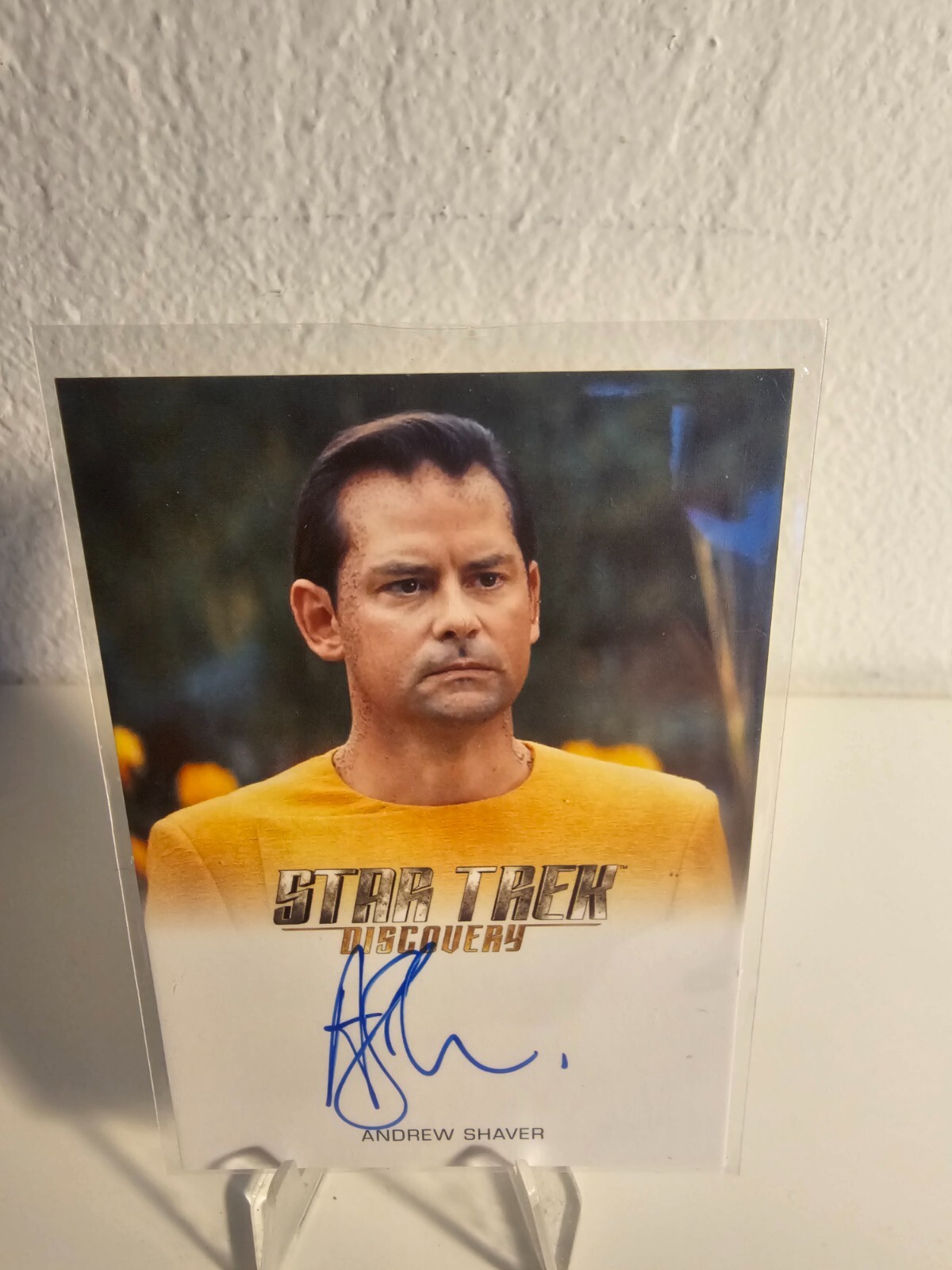 STAR TREK DISCOVERY SEASON 3 Rittenhouse 2021 Autograph Card ANDREW SHAVER