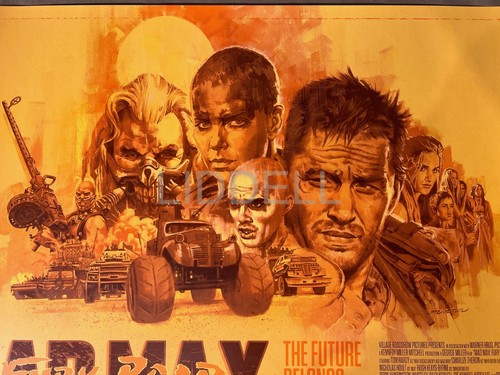 Mondo Artist - Paul Mann - Mad Max Fury Road Limited Poster #d 37 of 64 - Picture 3 of 6