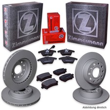 VW TOURAN 2,0-TDI (1T3)  BENZINER/DIESEL  ZIMMERMANN BREMSSCHEIBEN+BELÄGE Bremse