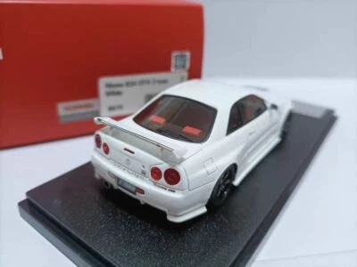 Hpi Racing 1/43 Nissan Skyline GT-R R34 Z-tune White #8819