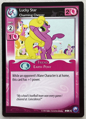 My Little Pony CCG - Lucky Star - Charming Cheerer - #44 C - Common