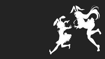 Anime touhou reisen udongein inaba  Custom Playmat Mat Pad