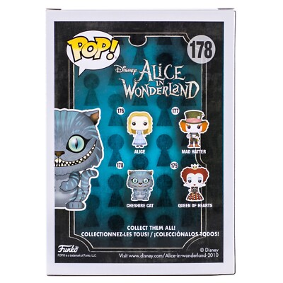 Alice In Wonderland's Cheshire Cat Funko Pop #178 Disney Movie
