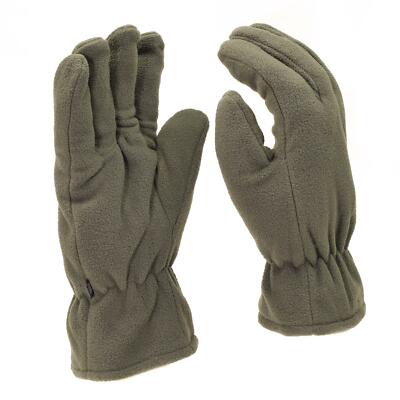 Mil-Tec Gloves Men Warm Fleece THINSULATE  lining Olive OD Winter tactical gear