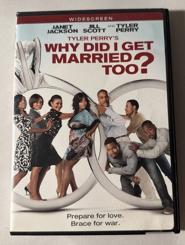 “Tyler Perry’s Why Did I Get Married Too?” DVD Janet Jackson Jill Scott