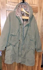 M1947 USMC US Army Korean War Parka Hooded Jacket alpaca liner Medium Item #343