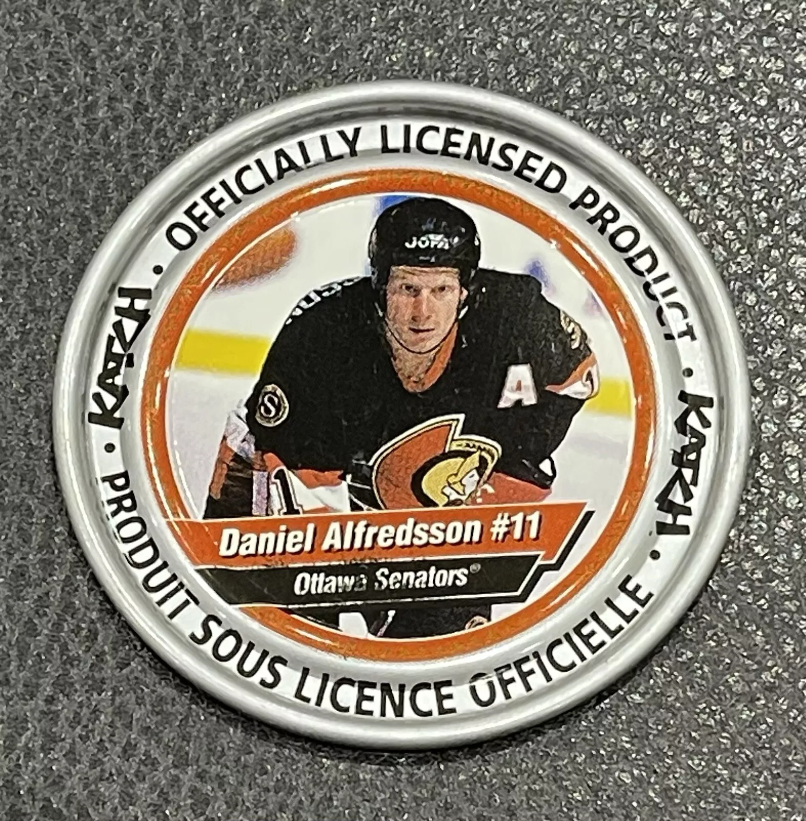 Daniel Alfredsson trading card