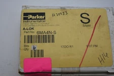 6: NEW PARKER A-LOK Inch Tube NPT Tube End Male Adapter - MA N