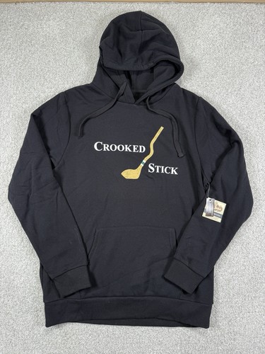 NEU PGA Crooked Stick Golf schwarz Logo Hoodie Sweatshirt Herren Gr. Small - Bild 1 von 7