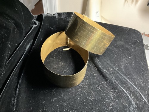 Set or Pair  Of Brass Native American Style Arm Bands