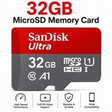 SanDisk Ultra Micro SD 32GB Class 10 SDHC SDXC Memory Card
