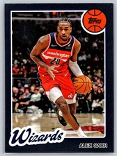 2025-26 Topps Basketball - ALEXANDRE SARR 1980's Topps #80BK-23 Insert - 1b