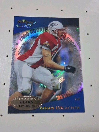 Brian Urlacher #312 2000 Quantum Leaf card