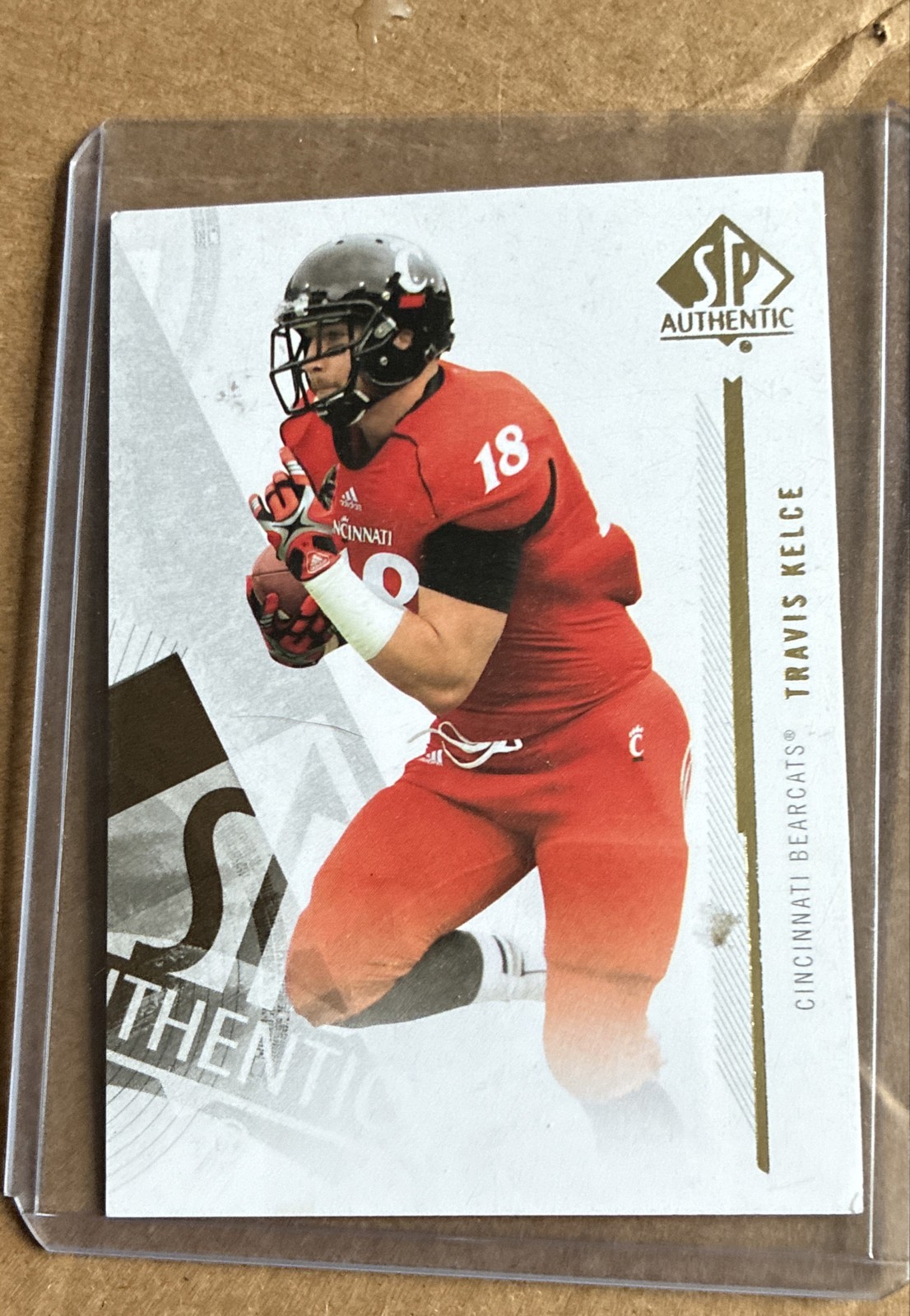 2013 SP Authentic - Travis Kelce #95 (RC)