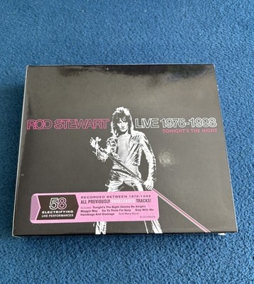Rod Stewart: Live 1976-1998 Tonight's The Night 58 Track 4 Disc CD Album Box Set