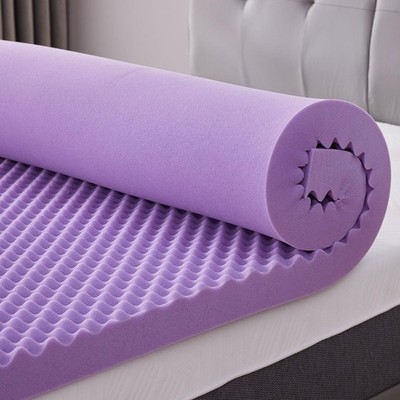 1.5''Egg Crate Cooling Gel Memory Foam Mattress Topper Full Soft Mattress Pad