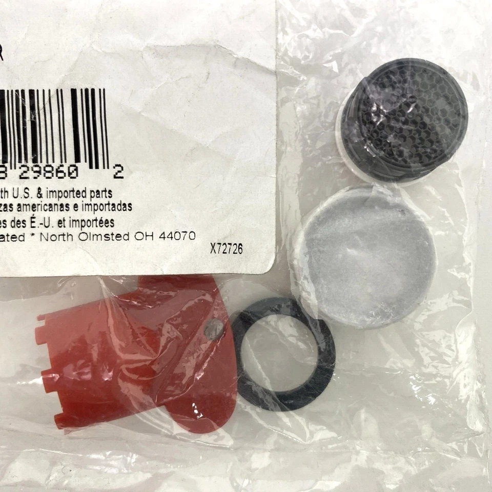 Kit de piezas de aireador y carcasa de repuesto sobresaliente Moen 194993 VIA para grifo Foto 3 de 4