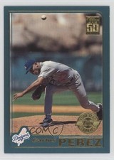 2001 Topps Home Team Advantage Carlos Perez #530 00ah