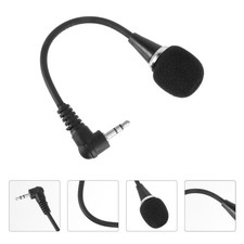 Mini Flexible 3.5mm Microphone Mic for Laptop PC Internet Telephony