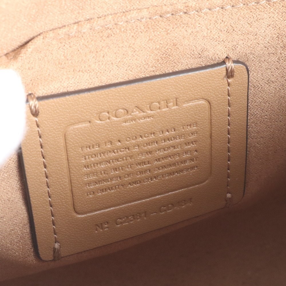 Coach Python Embossed Grace Carryall Leather 2Way… - image 8