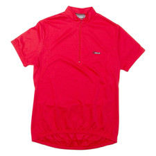 XWAVE Fahrrad Herren T-Shirt Rot 1/4 Zip M
