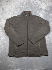 Patagonia Better Sweater Jacket Mens XL Brown Fleece Full Zip Pockets Outdoor