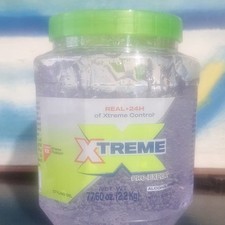 Xtreme Pro-Expert Hair Gel Xtreme Hold/Control Alcohol-Free Aloe 77.6 oz Clear
