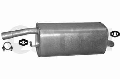 Pot arrière FORD FIESTA FUSION 1.3 | Solution bruit et corrosion échappement