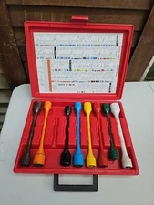 9 (8) Piece Master WHEEL TORQUE STICKS SOCKET SET Ken Tools 30179 GRAY MISSING