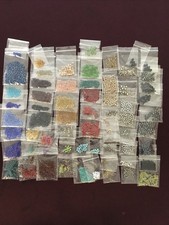 Mixed Lot Multicolor 1-4mm Jewelry Making Seed Beads