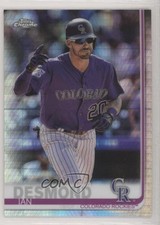 2019 Topps Chrome Prism Refractor Ian Desmond #113 wj2