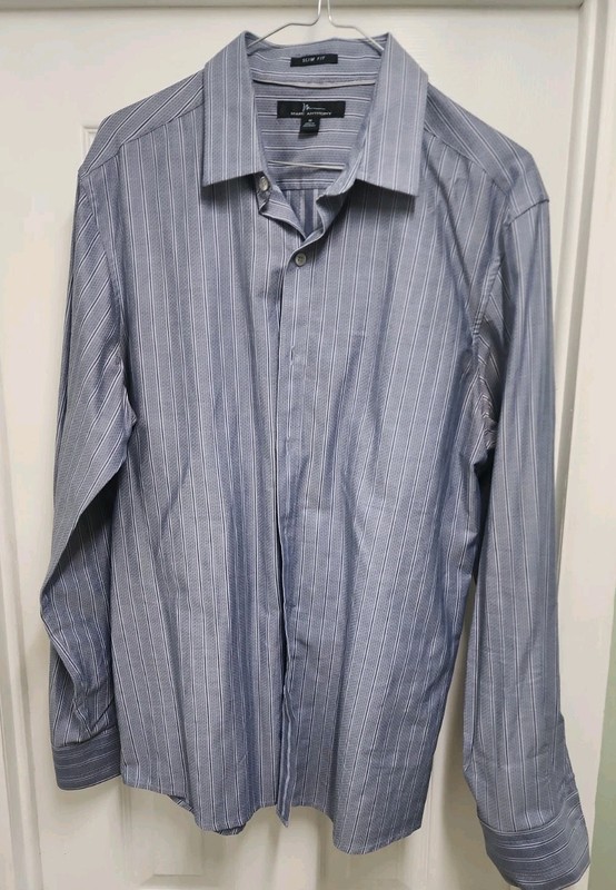 Marc Anthony Medium slim fit mens button up Long Sleeve Looks NEW 