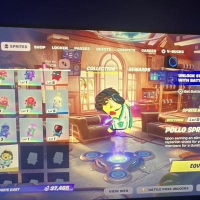 Fortnite Pollo Sprite - Level 5 Mastered