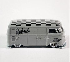 Hot Wheels Fatlace Volkswagen T1 164 Diecast Van Racing Circuit Factory Garage Hot Wheels Fatlace Volkswagen T1 164 Diecast Van Racing Circuit Factory Garage