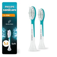 Philips Sonicare for Kids 7 Genuine Replacement Toothbrush Heads, 2 Brush Heads