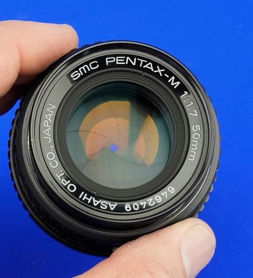 Pentax M  Asahi SMC  1,7/50mm  (Pentax k) TOMS-CAMERA-LADEN