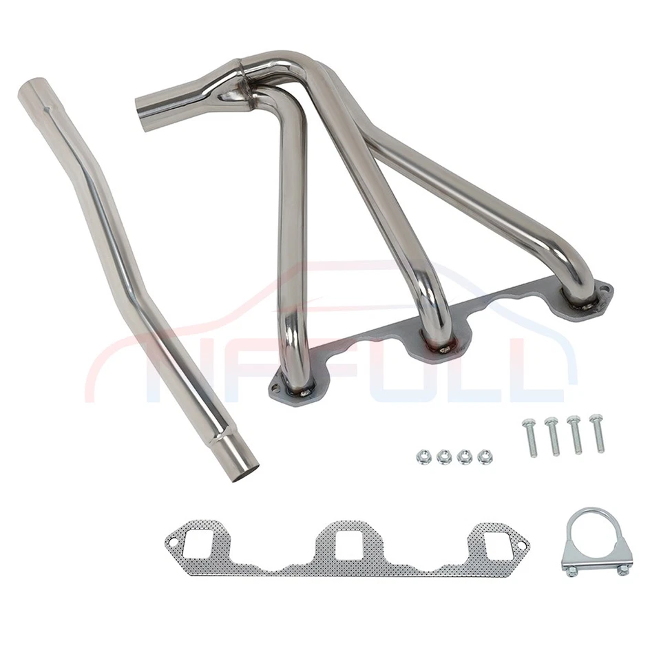 Cabezal colector de rendimiento de acero inoxidable 1,8 L L4 para MG MGB 1962 1963-1980 Foto 2 de 4