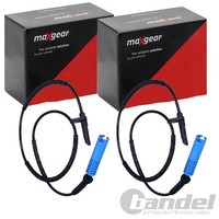2X Maxgear ABS-SENSOREN Hinten Passend FÜR BMW 3 Links+Rechts | 20-0353