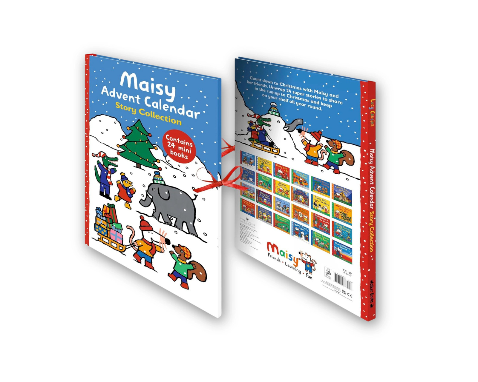 Maisy Advent Calendar Story Collection 24 Mini Books - Ages 0-5