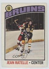 1976-77 O-Pee-Chee Jean Ratelle #80 HOF t4m